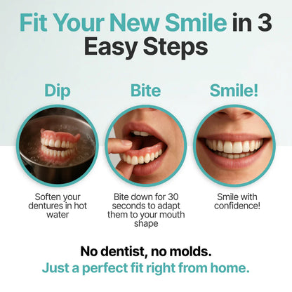 SmileCraft™ Custom-Fit Functional Dentures